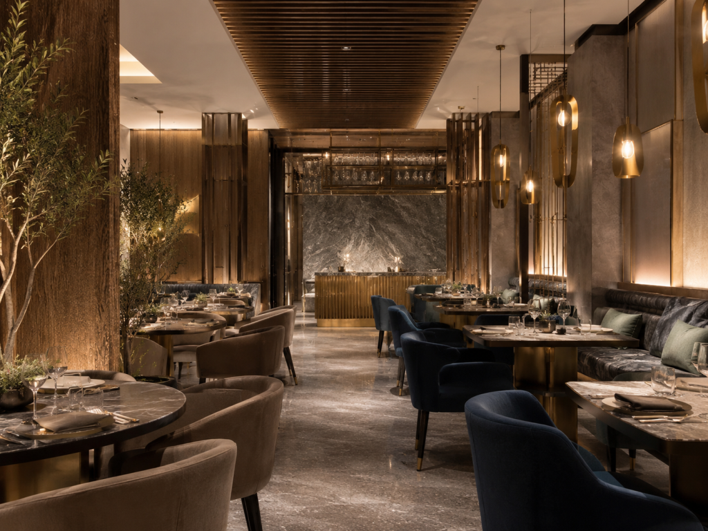 İstanbul restoran iç mimari tasarım